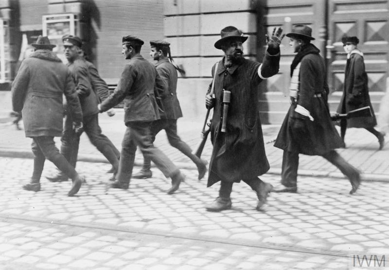 Liberation Munich Red guard prisoners