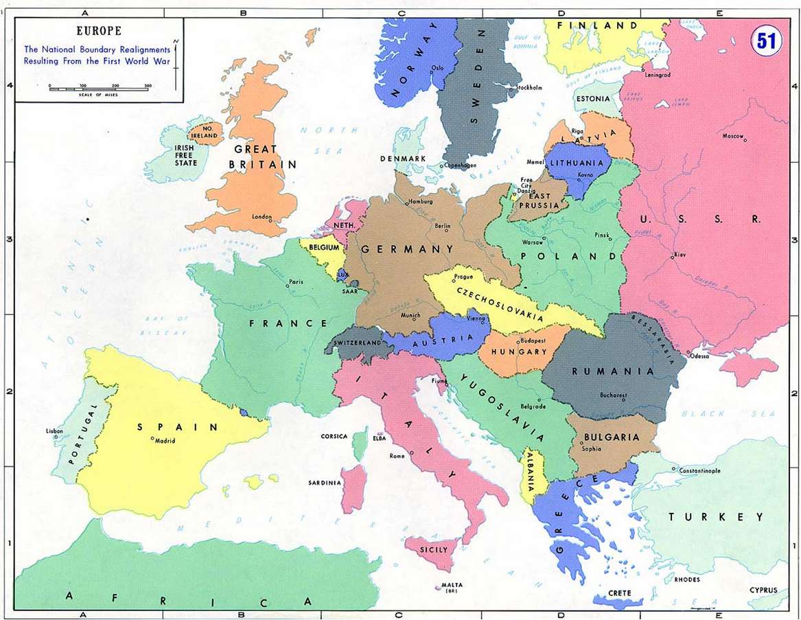 Europe 19181